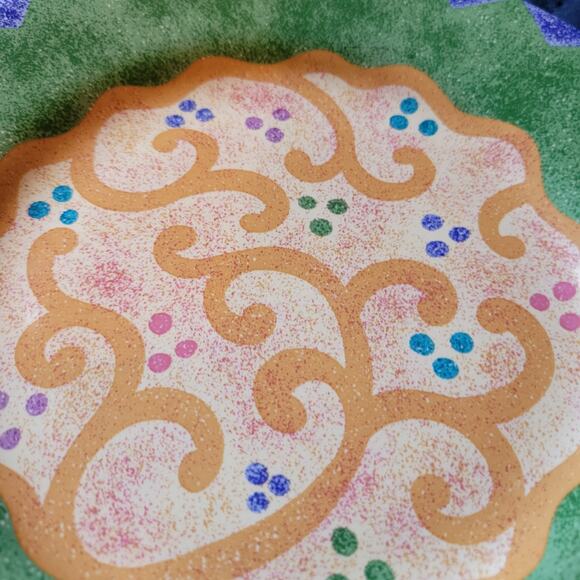 Sango Candy Mountain Salad Plate Sue Zipkin Potpourri Whimsy Boho Vintage - Picture 7 of 7